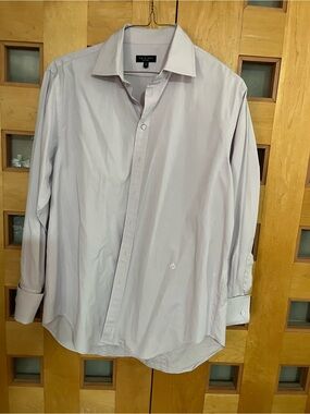 Rag and Bone French Cuff Dress Shirt, M